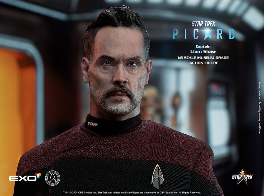 EXO-6 Star Trek Picard Captain Liam Shaw 1/6 Actionfigur