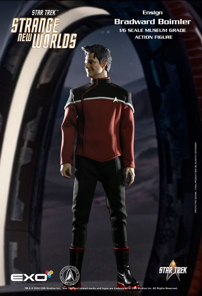 EXO-6 Star Trek Strange New Worlds Ensign Boimler 1/6 Actionfigur