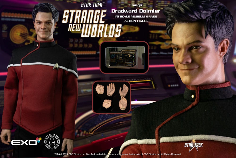 EXO-6 Star Trek Strange New Worlds Ensign Boimler 1/6 Actionfigur