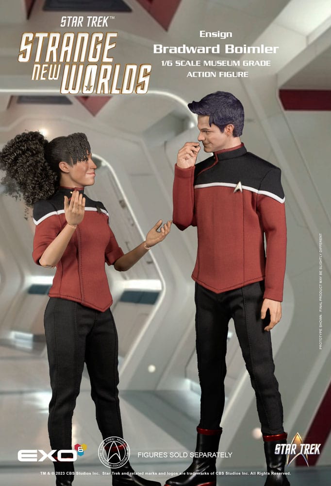 EXO-6 Star Trek Strange New Worlds Ensign Boimler 1/6 Actionfigur