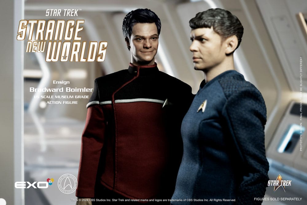 EXO-6 Star Trek Strange New Worlds Ensign Boimler 1/6 Actionfigur