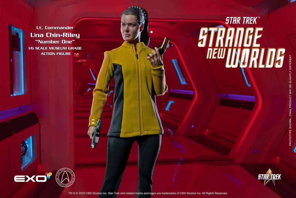 EXO-6 Star Trek Strange New Worlds Lt. Com Una Chin-Riley 1/6 Actionfigur