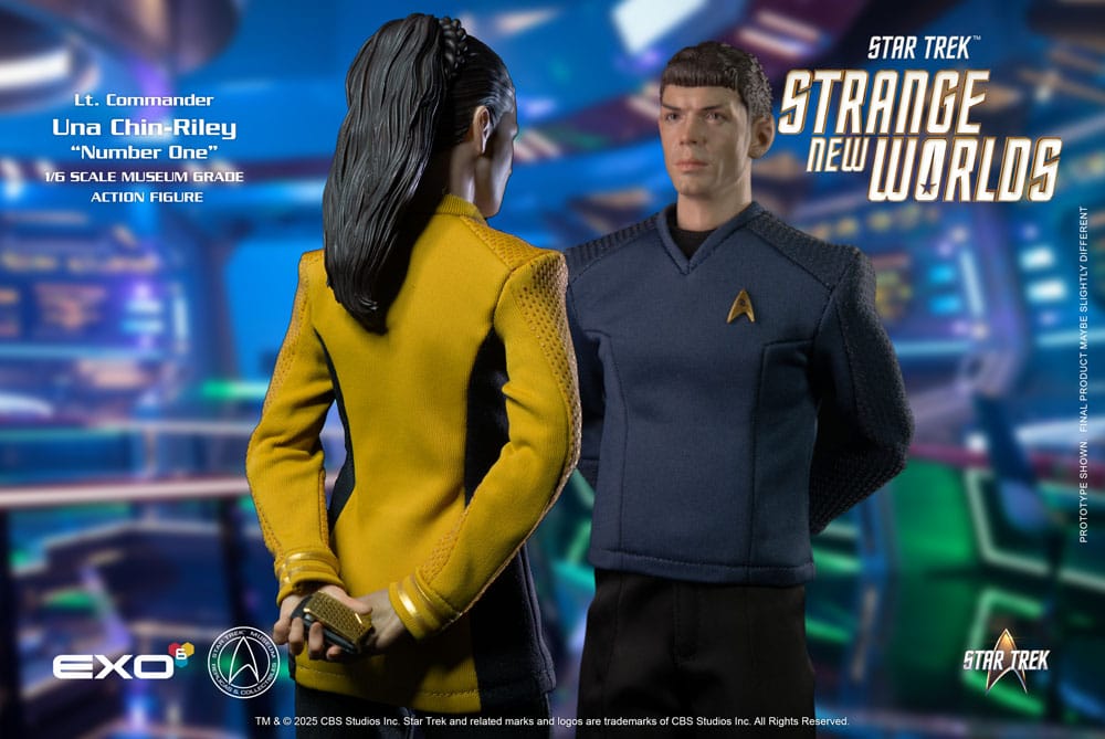 EXO-6 Star Trek Strange New Worlds Lt. Com Una Chin-Riley 1/6 Actionfigur