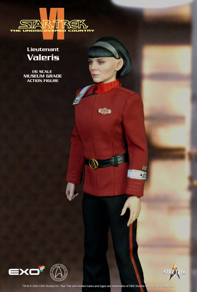 EXO-6 Star Trek VI Das unentdeckte Land Lieutenant Valeris 1/6 Actionfigur