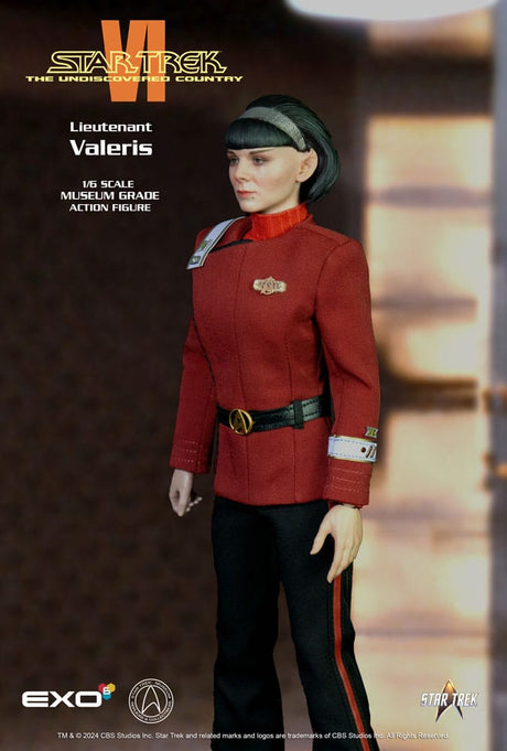 EXO-6 Star Trek VI Das unentdeckte Land Lieutenant Valeris 1/6 Actionfigur