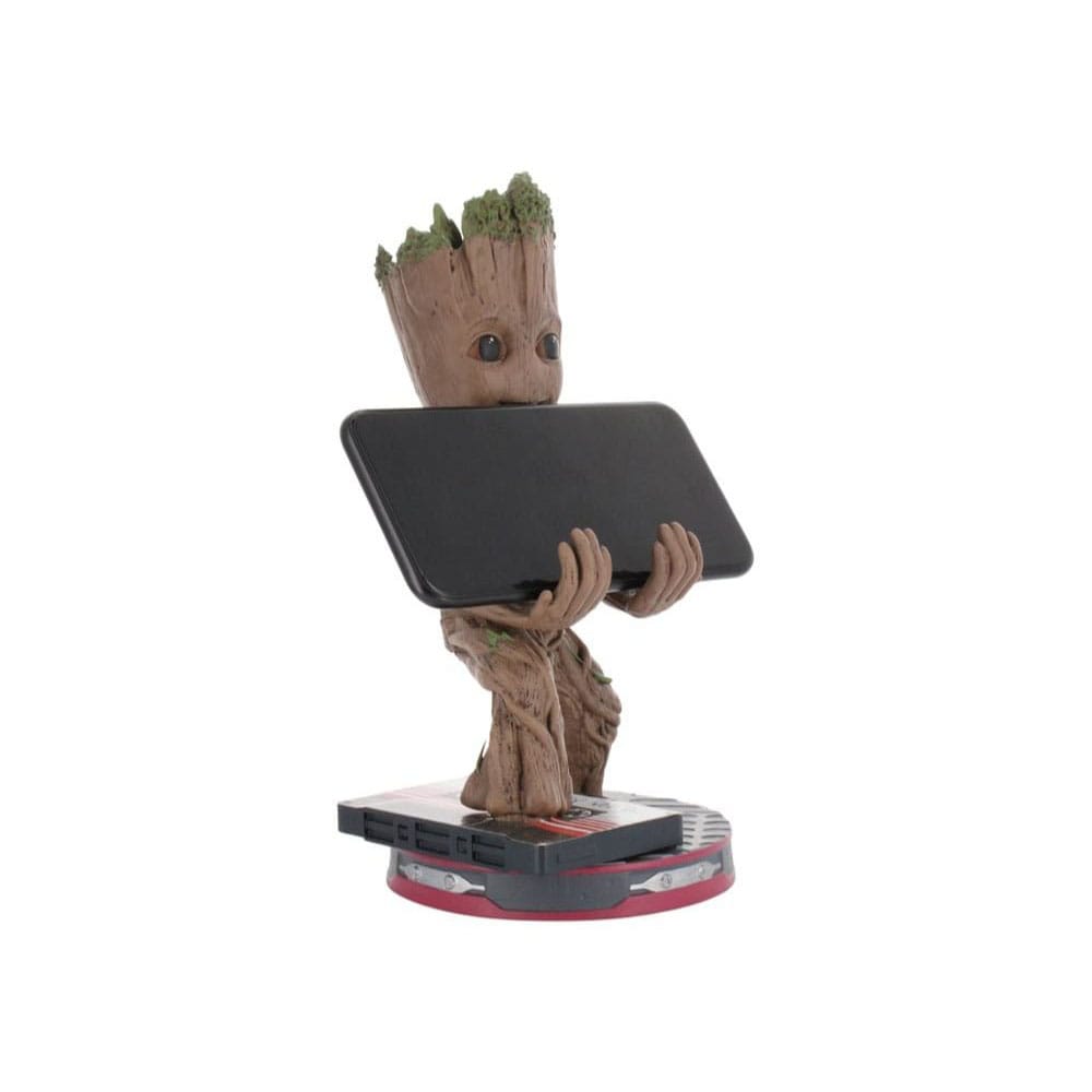 Exquisite Gaming Marvel Smiley Toddler Groot Cable Guys Lade-Halter