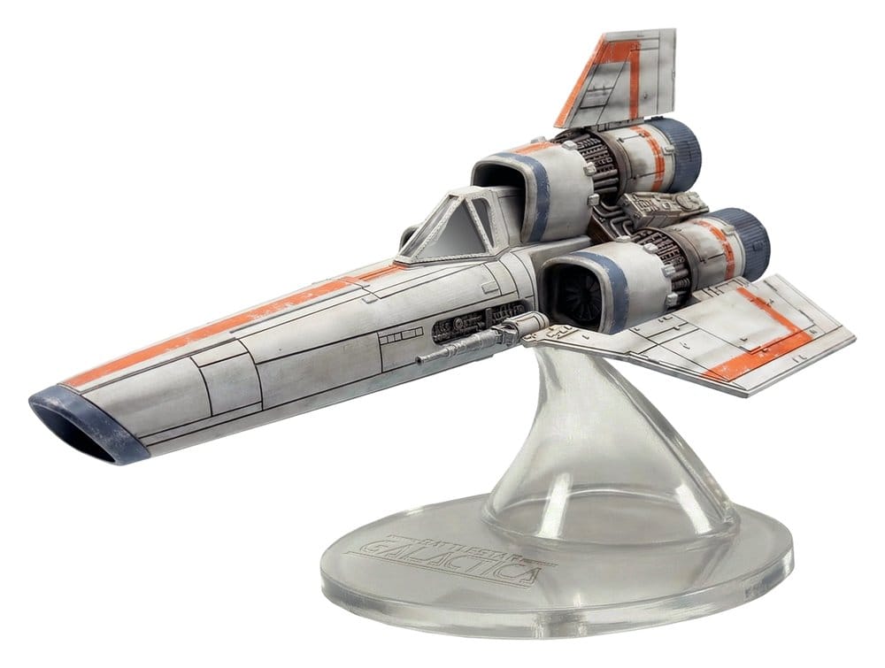 Factory Entertainment Battlestar Galactica Colonial Viper Mk & Lieutenant Boomer Actionfigur mit Fahrzeug