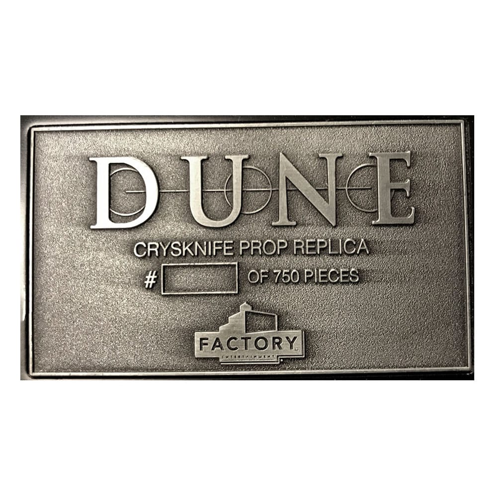 Factory Entertainment Dune 1984 Crysknife Limited Edition 1/1 Replik