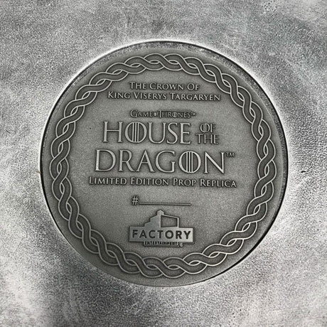 Factory Entertainment House of the Dragon Krone von King Viserys Targaryen Limited Edition 1/1 Replik