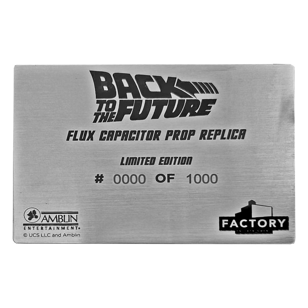 Factory Entertainment Zurück in die Zukunft Flux Kompensator 1/1 Prop Replik