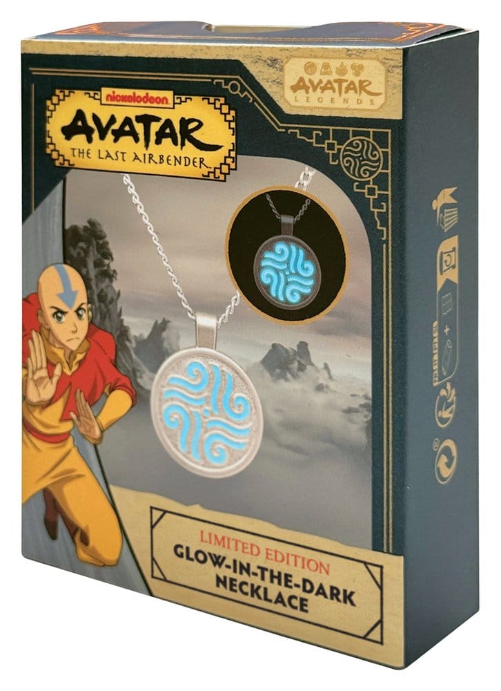 FaNaTtik Avatar Der Herr der Elemente im Dunkeln leuchtende Elemente Limited Edition Halskette