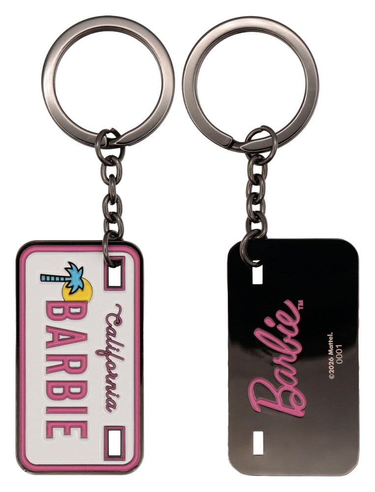 FaNaTtik Barbie Nummernschild Limited Edition Schlüsselanhänger