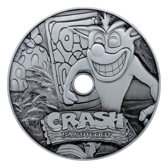 FaNaTtik Crash Bandicoot Metal CD-ROM Collectible Limited Edition Replik