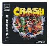 FaNaTtik Crash Bandicoot Metal CD-ROM Collectible Limited Edition Replik