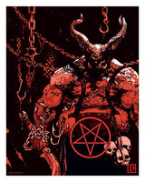FaNaTtik Diablo Set of Five Limited Edition Kunstdruck
