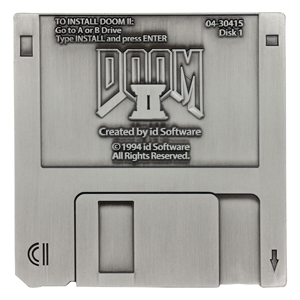 FaNaTtik Doom 2 Arena Floppy Disk Limited Edition Replik
