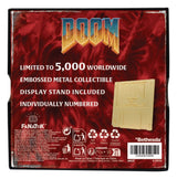 FaNaTtik Doom Floppy Disk Gold Plated Limited Edition Replik