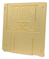 FaNaTtik Doom Floppy Disk Gold Plated Limited Edition Replik