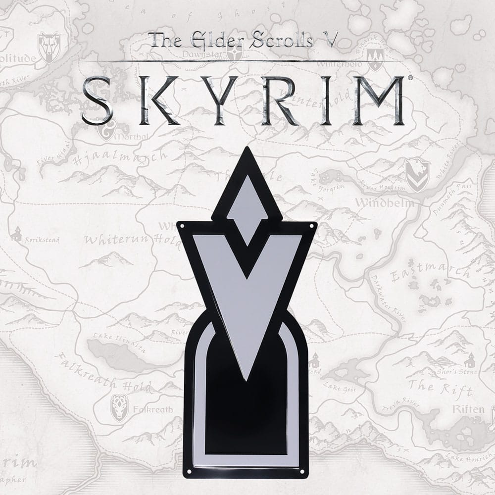 FaNaTtik Elder Scrolls Skyrim Quest Skyrim Marker Blechschild