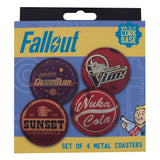 FaNaTtik Fallout Metal Drinks 4er-Pack Untersetzer