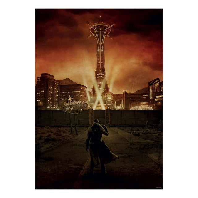FaNaTtik Fallout New Vegas Limited Edition Kunstdruck