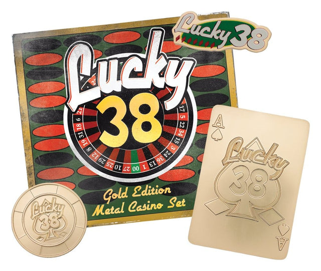 FaNaTtik Fallout New Vegas Lucky 38 Imitation Gold Casino Set Limited Edition Replik