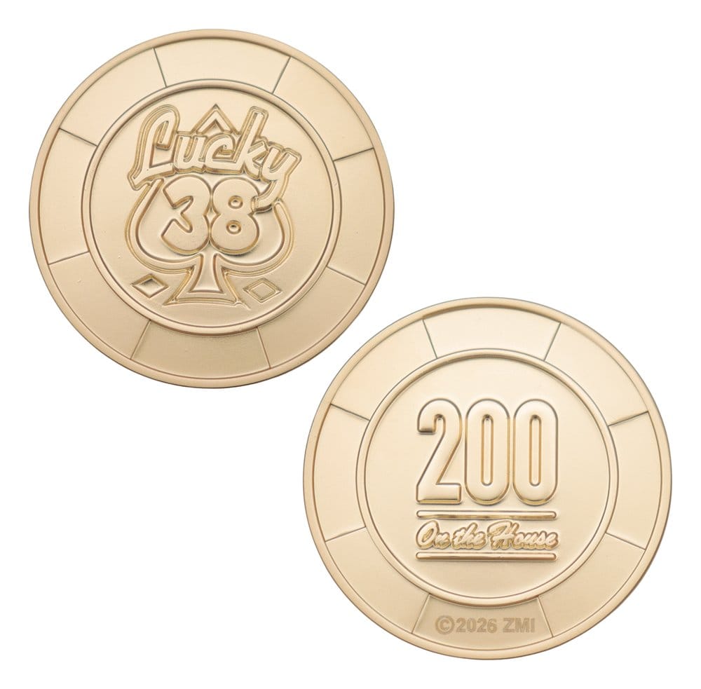 FaNaTtik Fallout New Vegas Lucky 38 Imitation Gold Casino Set Limited Edition Replik