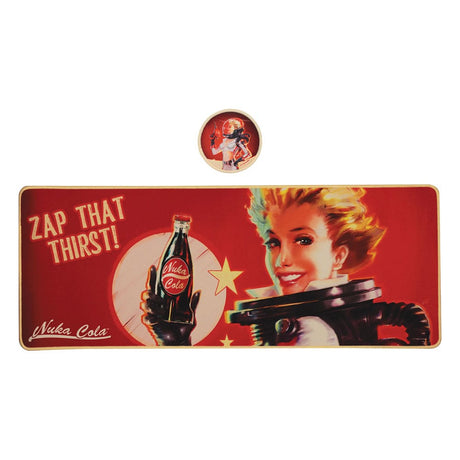 FaNaTtik Fallout Nuka-Cola Schreibtischunterlage & Untersetzer