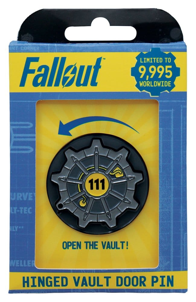 FaNaTtik Fallout Vault Door 111 Limited Edition Hinged Ansteck-Pin