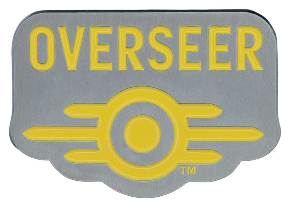 FaNaTtik Fallout Vault-Tec Overseer Schlüsselband & Ansteck-Pin Set