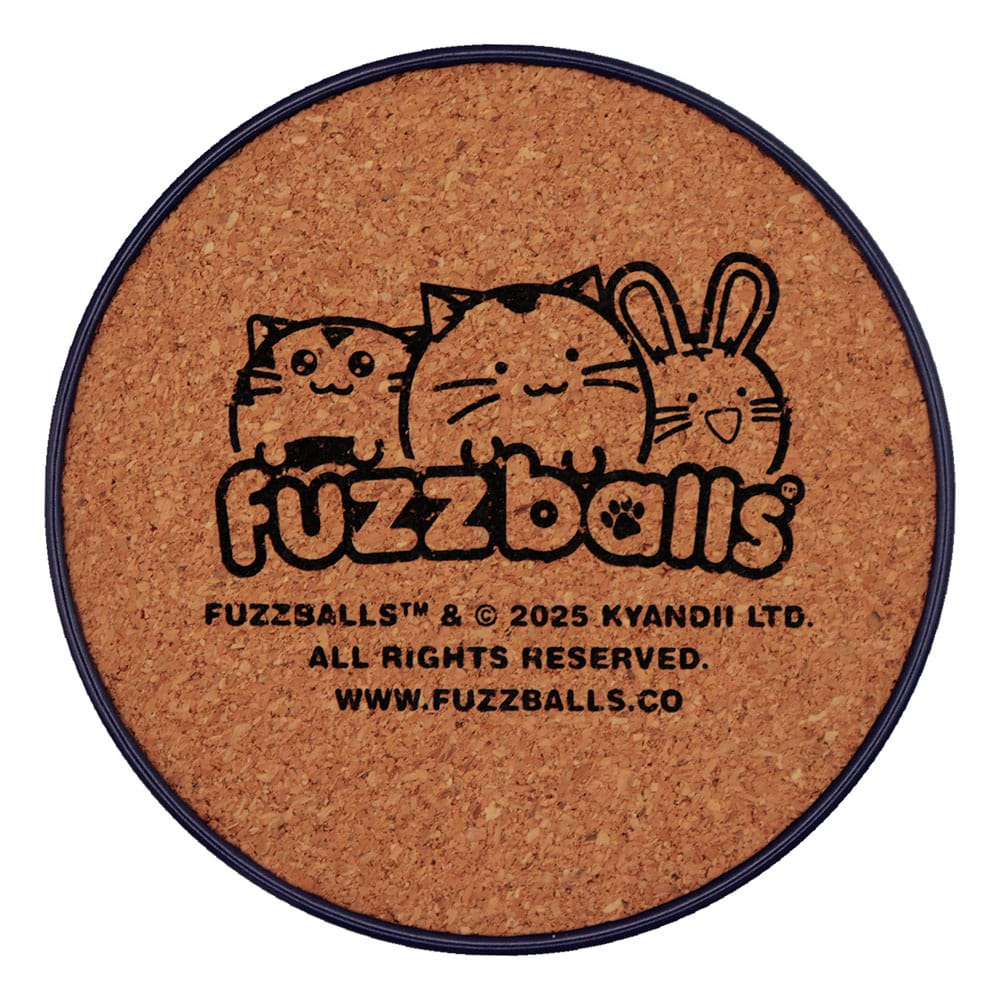 FaNaTtik Fuzzballs 4er-Pack Untersetzer