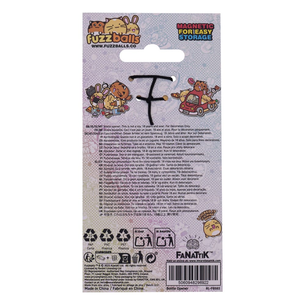 FaNaTtik Fuzzballs Whisky Flaschenöffner