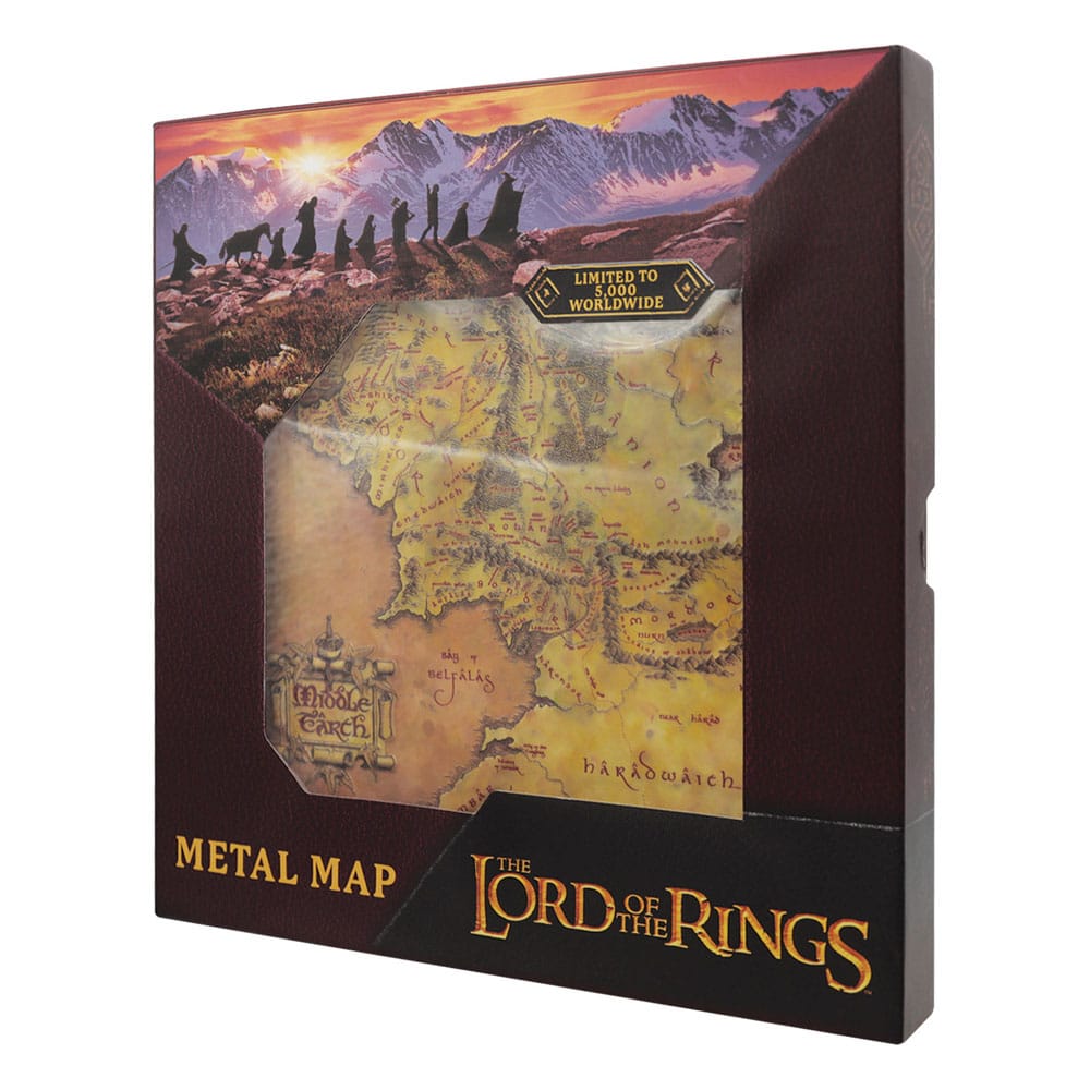 FaNaTtik Herr der Ringe Map Limited Edition Replik