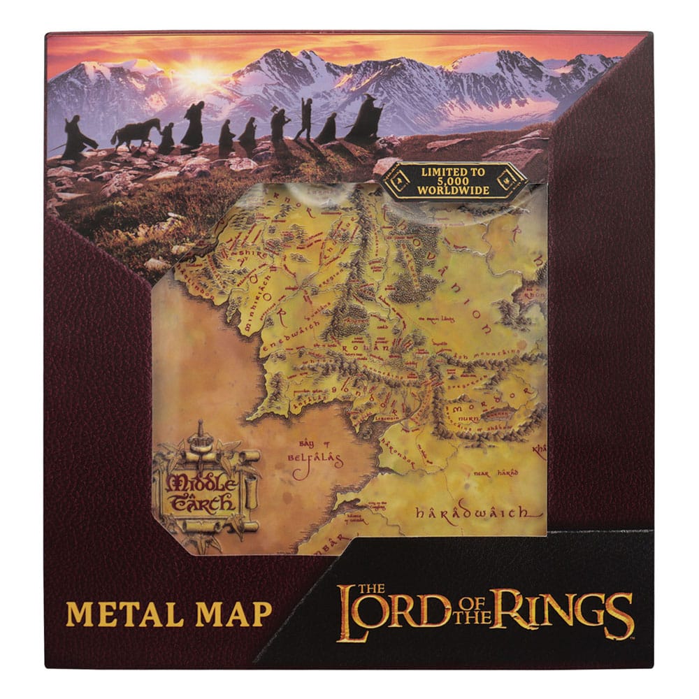 FaNaTtik Herr der Ringe Map Limited Edition Replik