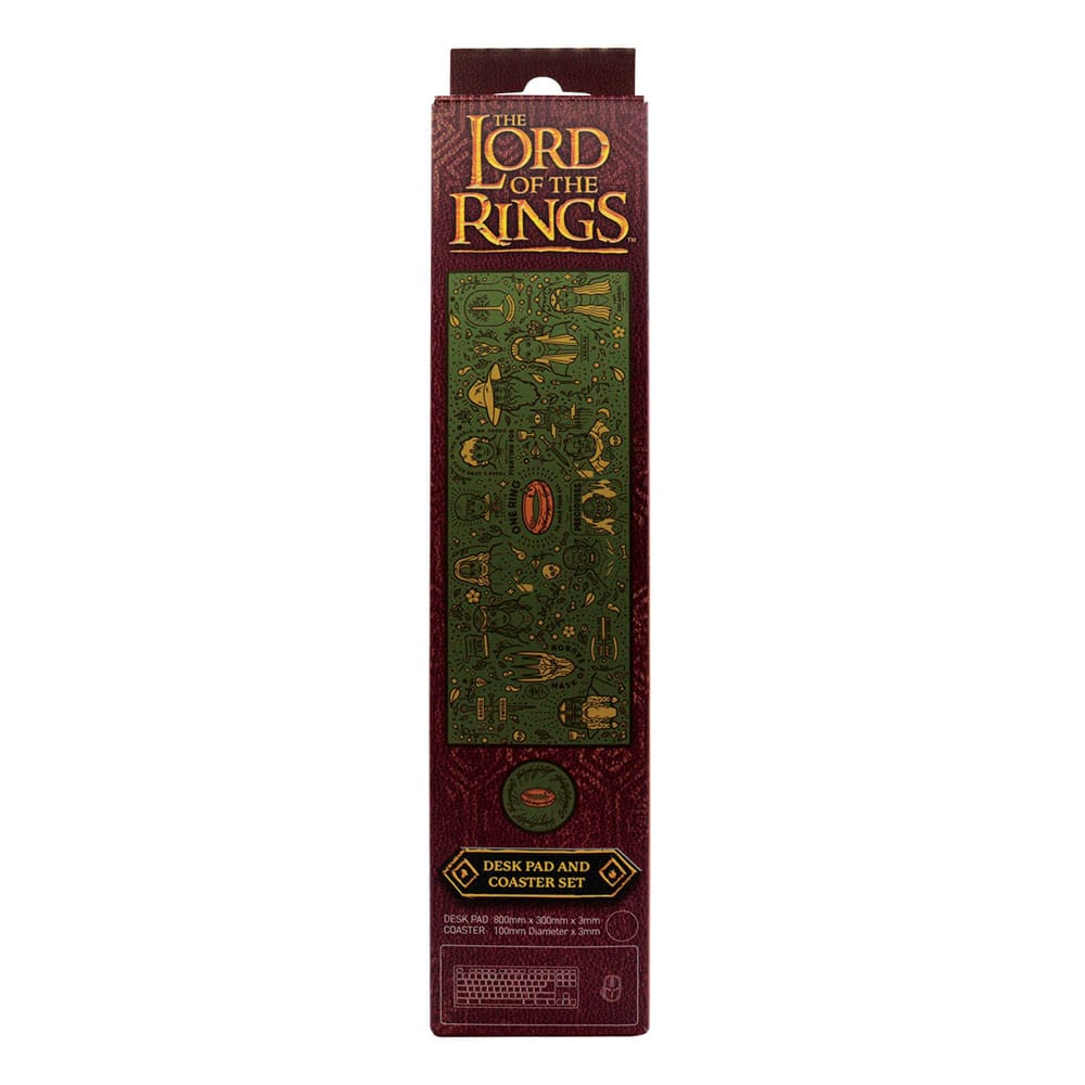 FaNaTtik Herr der Ringe Schreibtischunterlage & Untersetzer