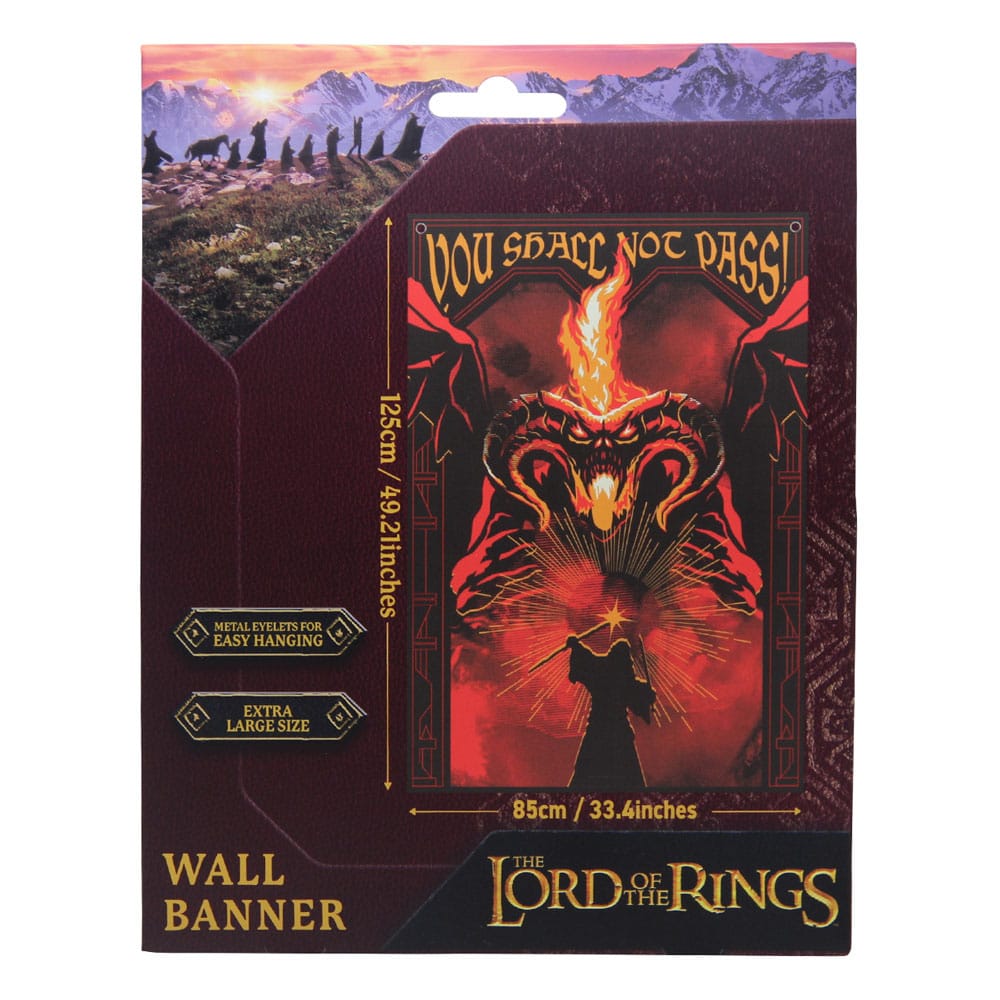 FaNaTtik Herr der Ringe You shall not pass! Wandbehang