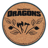 FaNaTtik How to Train Your Dragon Dragon Printed Metal 4-Pack Untersetzer
