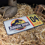 FaNaTtik Jurassic Park Dennis Nedry Nummernschild Replik