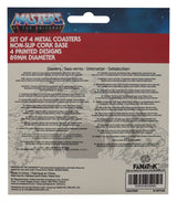 FaNaTtik Masters of the Universe 4er-Pack Printed Metal Untersetzer