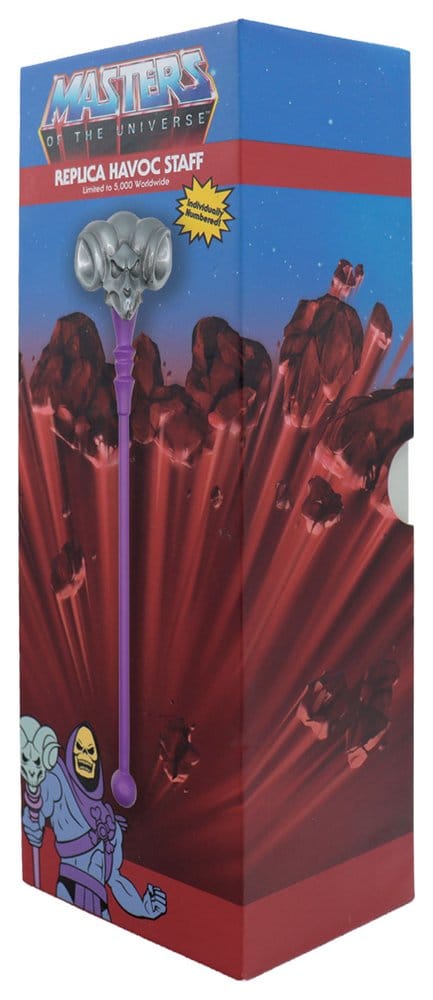 FaNaTtik Masters of the Universe Miniature Havoc Staff Limited Edition Replik