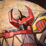 FaNaTtik Power Rangers Limited Edition Kunstdruck
