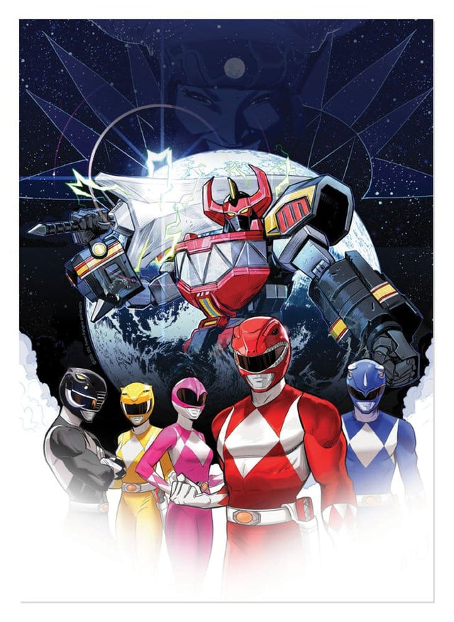 FaNaTtik Power Rangers Limited Edition Kunstdruck