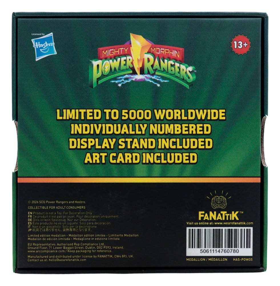 FaNaTtik Power Rangers Megazord Limited Edition Medaille