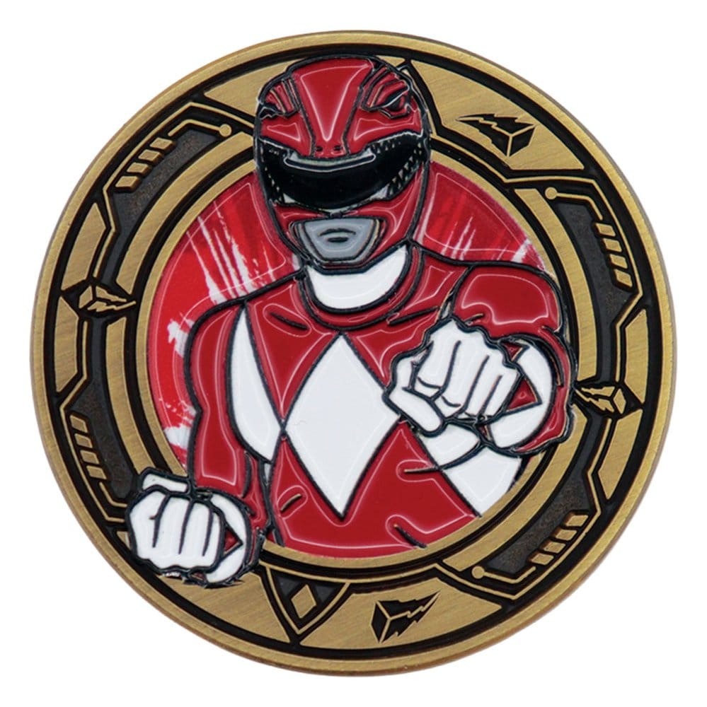 FaNaTtik Power Rangers Red Ranger Limited Edition Sammelmünze