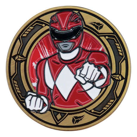 FaNaTtik Power Rangers Red Ranger Limited Edition Sammelmünze