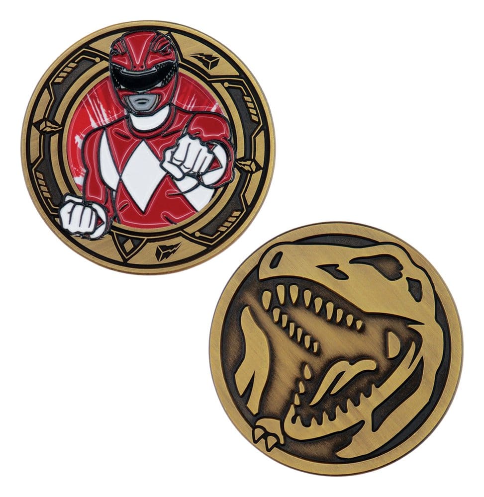 FaNaTtik Power Rangers Red Ranger Limited Edition Sammelmünze