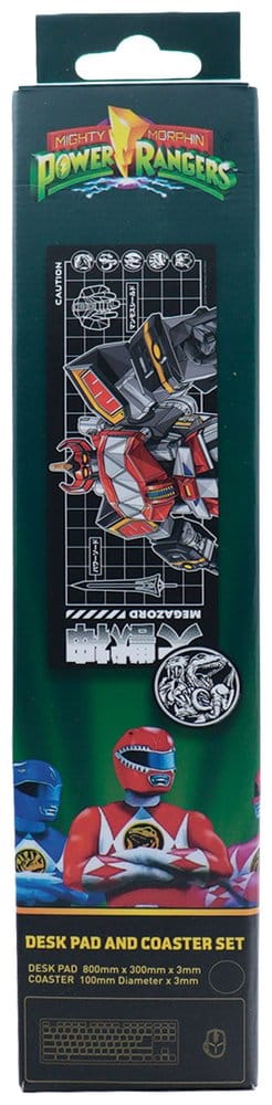 FaNaTtik Power Rangers Schreibtischunterlage & Untersetzer