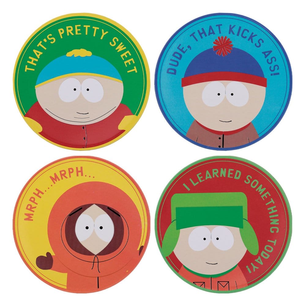 FaNaTtik South Park 4er-Pack Untersetzer