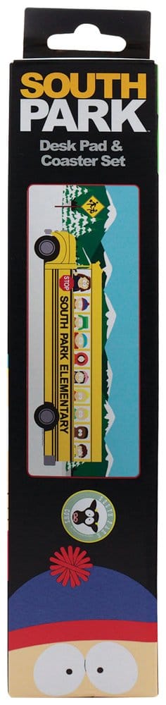 FaNaTtik South Park Elementary School Bus Schreibtischunterlage & Untersetzer