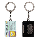 FaNaTtik SpongeBob Schwammkopf Driver License Limited Edition Schlüsselanhänger